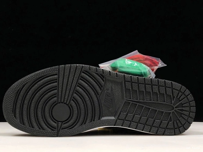 SoleFly Black x AV3905-038 1 Air High Jordan OG Retro Orange-Fir Team 0721